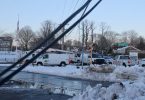 Cluster of trucks